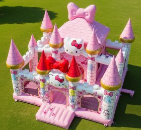T5-2322 Hello Kitty Theme Inflatable Cas...