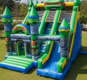 T5-2390 Ninja Turtles Theme Inflatable C...
