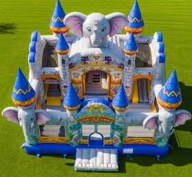 T5-2623 Elephant Theme Inflatable Castle...