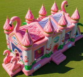 T5-2637 Flamingo Thema Hüpfburgen