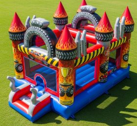 T5-2691 Monster Trucks Theme Inflatable ...