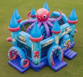 T5-2697 Octopus Theme Inflatable Castles