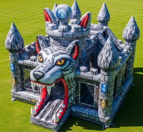 T5-2792 Wolf Theme Inflatable Castles