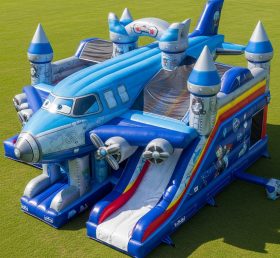 T5-2802 Airplane Theme Inflatable Castle...