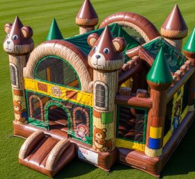 T5-2820 Bear Theme Inflatable Castles