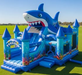 T5-3063 Shark Theme Inflatable Castles