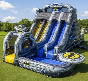 T8-9275 Batman Thema Aufblasbare Wasserrutsche