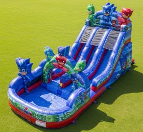 T8-9334 PJ Masks Thema Aufblasbare Wasserrutsche