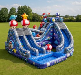 T8-9364 Super-Mario-Themen aufblasbare Wasserrutsche