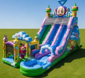 T8-9365 Teletubbies Thema Aufblasbare Wasserrutsche