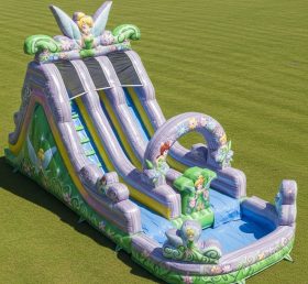 T8-9377 Tinkerbell Thema aufblasbare Wasserrutsche