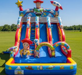 T8-9379 Toy Story Thema Aufblasbare Wasserrutsche