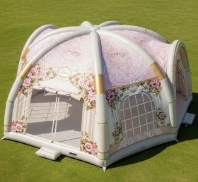 Tent1-6005 Hochzeits-Thema Aufblasbare Kuppel