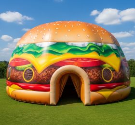 Tent1-6016 Hamburger-Themen Aufblasbares Zelt