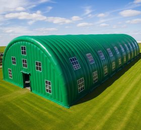 Tent1-6130 Green Arched Inflatable Tent
