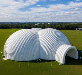Tent1-6240 Weißes Kuppel-Aufblaszelt
