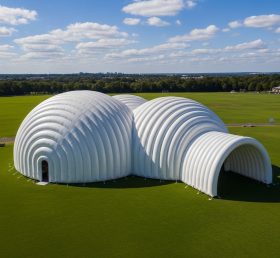 Tent1-6241 Gerippte Kuppel Aufblasbares Zelt