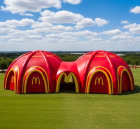 Tent1-6303 Mcdonald Thema aufblasbares Kuppelzelt