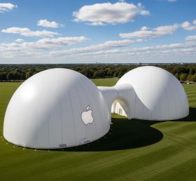 Tent1-6306 Apple Logo Inflatable Dome