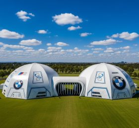 Tent1-6331 BMW Thema Aufblasbare Kuppel