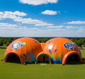 Tent1-6350 Fanta Logo aufblasbares Zelt
