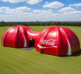 Tent1-6359 Coca-Cola Thema Aufblasbares Zelt