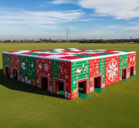 Tent1-6386 Weihnachts aufblasbares rechteckiges Zelt