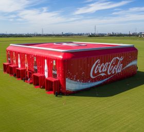 Tent1-6395 Coca Cola Rot Aufblasbares Zelt
