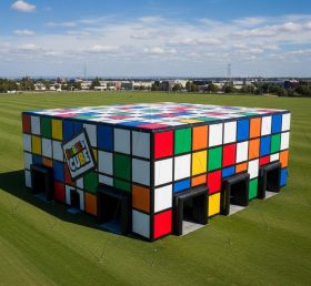Tent1-6413 Riesiges Rubiks-Würfel aufblasbares Zelt