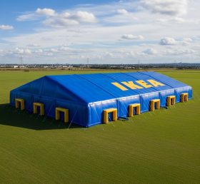 Tent1-6436 IKEA Blue Yellow Inflatable T...