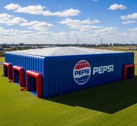 Tent1-6465 Pepsi Blaues Aufblasbares Eventzelt