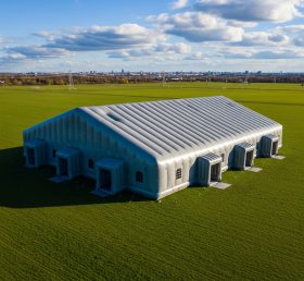 Tent1-6483 Pure Grey Aufblasbares Zelt