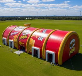 Tent1-6511 Rotes aufblasbares Pringles-Dosen-Zelt