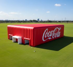 Tent1-6601 Coca Cola Marken-Event aufblasbares Würfelzelt