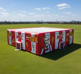 Tent1-6609 KFC Marken-Event Aufblasbares Cube-Zelt