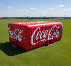 Tent1-6611 Coca-Cola Marken-Event Aufblasbares Würfelzelt