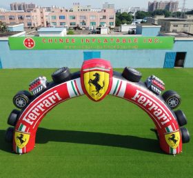 Arch3-117 Ferrari Werbe‑aufblasbarer Bogen