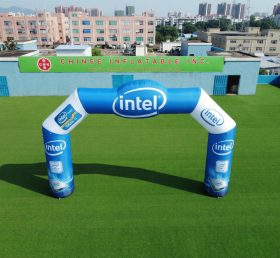 Arch3-130 Intel Werbe aufblasbarer Bogen