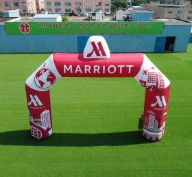 Arch3-139 Marriott Werbe aufblasbarer Bogen