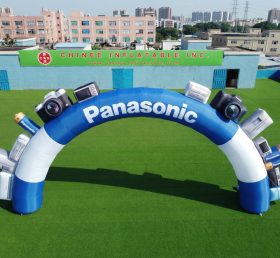 Arch3-152 Panasonic Werbe aufblasbarer Bogen