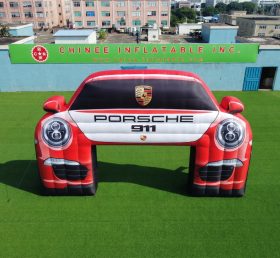 Arch3-158 Porsche 911 Werbe-Aufblasbarer Bogen