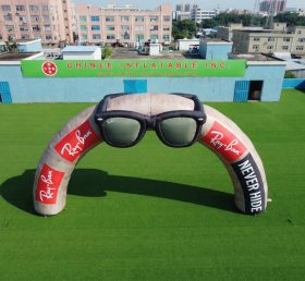 Arch3-161 Ray-Ban Werbeaufblasbarer Bogen