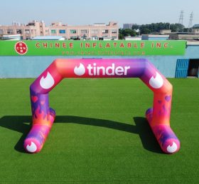 Arch3-176 Tinder Werbe aufblasbarer Bogen