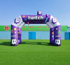Arch3-179 Twitch Werbe aufblasbarer Bogen
