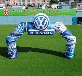 Arch3-185 Volkswagen Werbe-Aufblasbarer Bogen