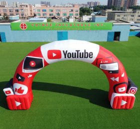 Arch3-190 YouTube Werbe Aufblasbarer Bogen