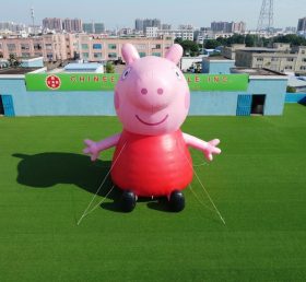 Cartoon3-835 Peppa-Wutz-Thema Aufblasbare Cartoonfigur