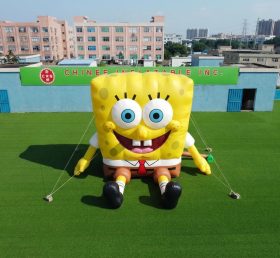 Cartoon3-859 SpongeBob Thema Aufblasbare Cartoon