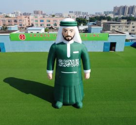 Cartoon3-961 Saudi-Arabien-Thema Aufblasbare Cartoonfigur