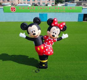 D3-8 Mickey & Minnie Themen-Lufttänzer